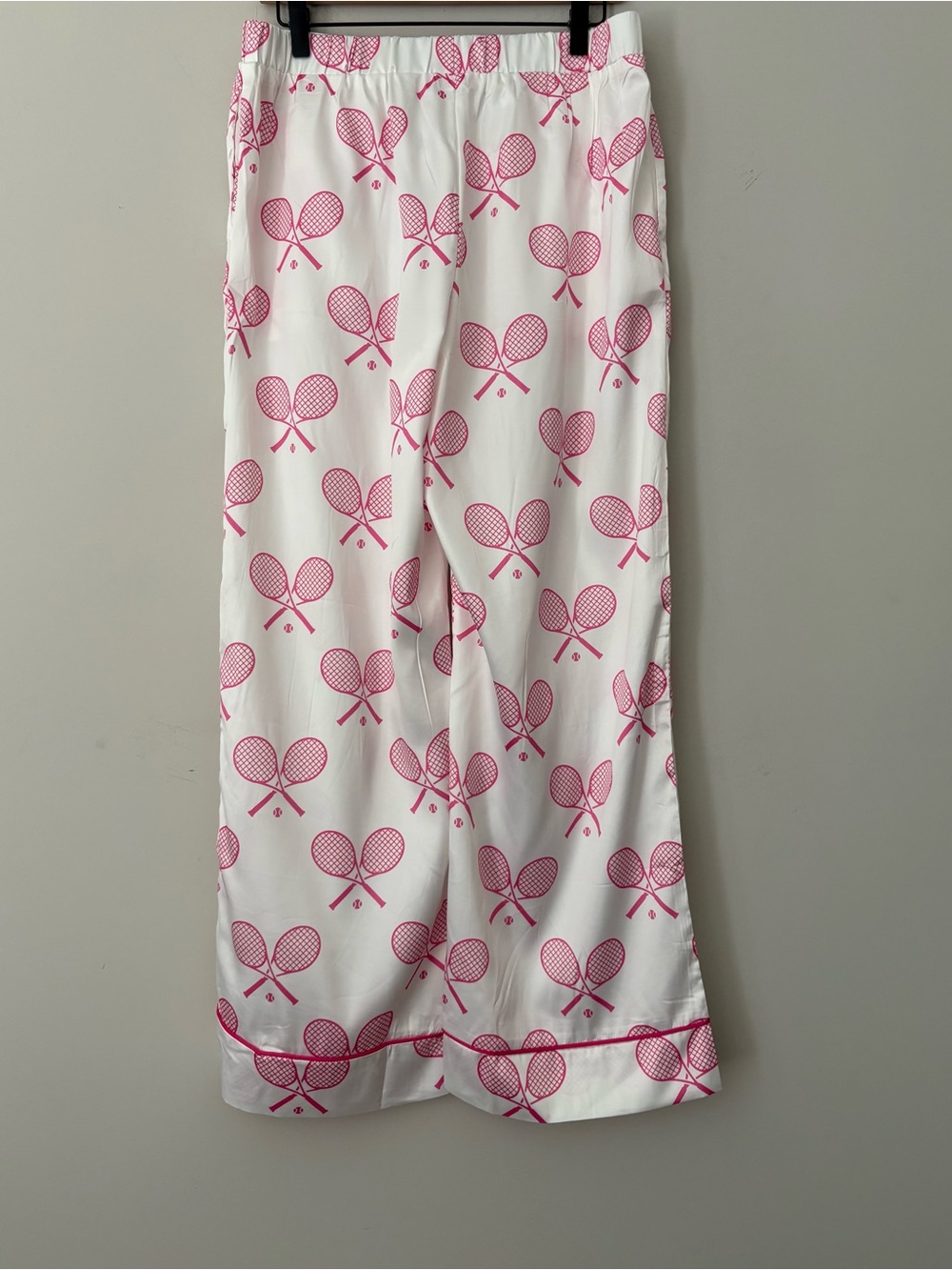 Sheshow Tennis Racket Print Pajama Set - Picture 9 of 13